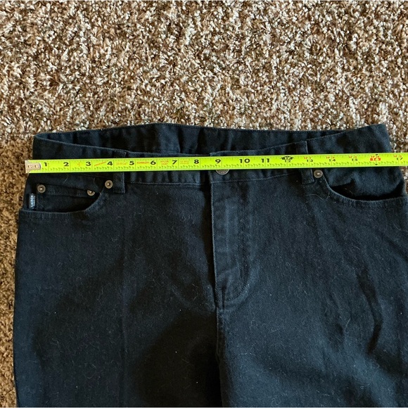Lauren by Ralph Lauren Jeans Co Black slight Bootcut womens 14 - Picture 7 of 9